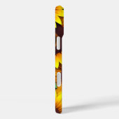 Elegant Floral Design iPhone Case (Achterkant / Rechts)