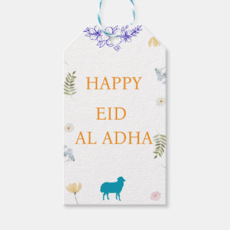 Elegant Floral Eid al-Adha Cadeaulabel