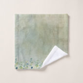 Elegant Floral Eucalyptus Bad Handdoek (Wasdoekje)