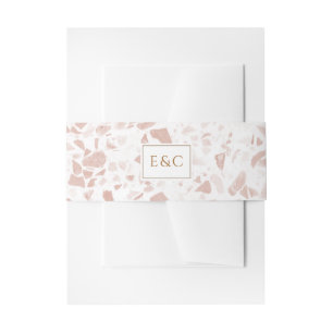 Elegant Floral Eucalyptus Wedding Uitnodigingen Wikkel