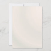 Elegant Floral Geometric Wedding Invitation (Dos)