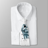 Elegant Floral Grunge-ontwerp Stropdas (Gebonden)