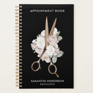 Elegant Floral Haarstylist Benoeming Planner