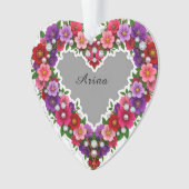 Elegant Floral Heart Design (devant)
