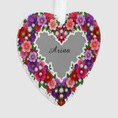 Elegant Floral Heart Design (devant)