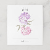 Elegant Floral Hydrangea Wedding (Buitenkant ongevouwen)