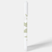Elegant Floral iPhone Case (Achterkant / Rechts)