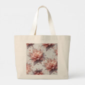 Elegant Floral Jumbo Tote Bag – Stylish & Spacious (Dos)