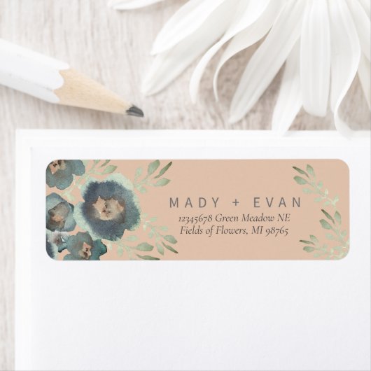 Elegant Floral Label (Insitu)