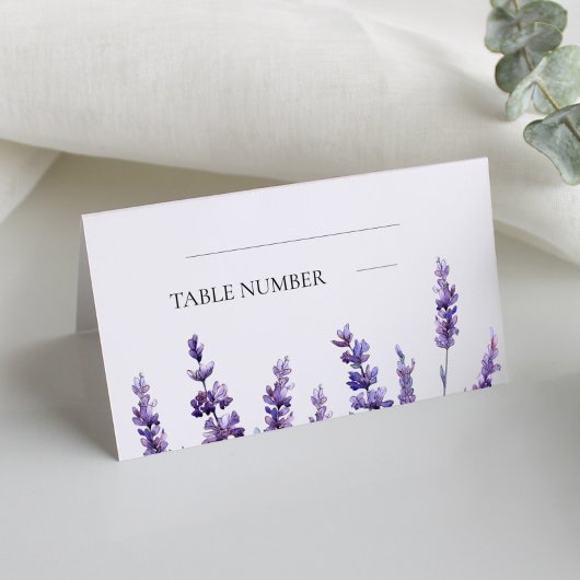 Elegant floral lavender bruiloft