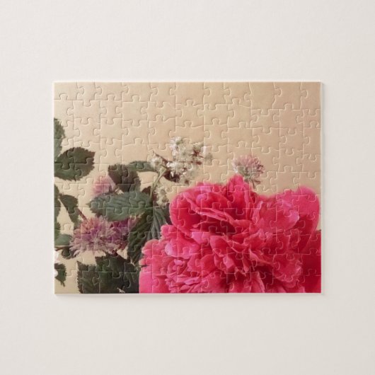 Elegant Floral Legpuzzel (Horizontaal)