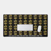 Elégant Floral Luxe Collection Moderne (Clavier et souris)