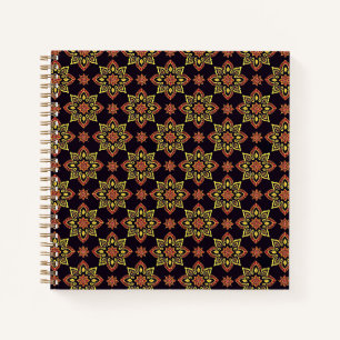 Elegant Floral Mandala patroon Notitieboek