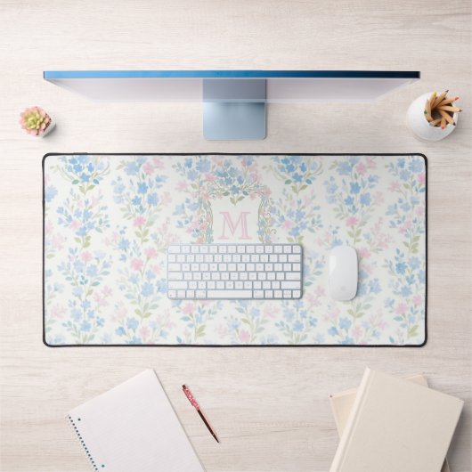Elegant Floral Monogram (Bureau 1)