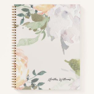 Elegant Floral Notitieboek