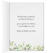 Élégant Floral Nurse Doctor Merci de soignant (Intérieur (Droit))