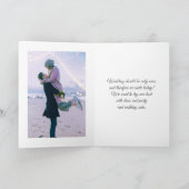 Elegant Floral Ocean Beach Summer Wedding (Binnen)