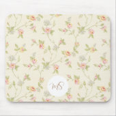 Elegant  Floral Pattern - Gepersonaliseerd Muismat (Voorkant)