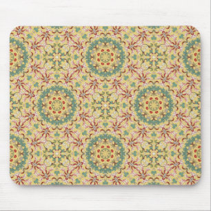 Elegant floral Pattern kaleidoscoop Muismat
