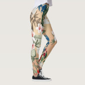 Elegant Floral Pattern Leggings (Droite)