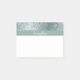 Elegant Floral Pattern Post-it® Notes
