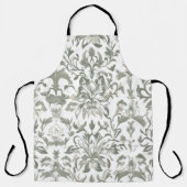 Elegant Floral Pattern Schort (Voorkant)