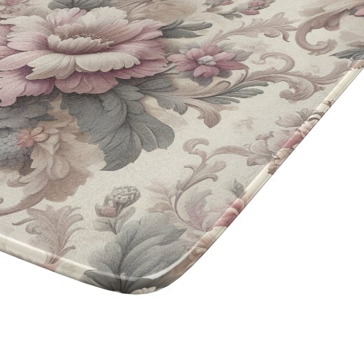 Elegant Floral Pattern Snijplank (Hoek)