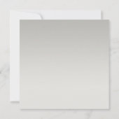 Elegant Floral Peony Hydrangea Roos Flower Wedding Kaart (Achterkant)