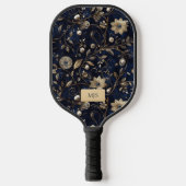 Elegant Floral Pickleball Paddle (Voorkant)