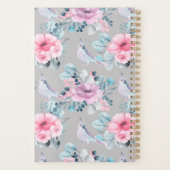Elegant floral planner (Achterkant)