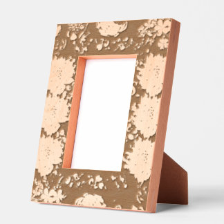 Elegant Floral Portrait Lijst – Mooie zijgevel Gegraveerde Lijstjes