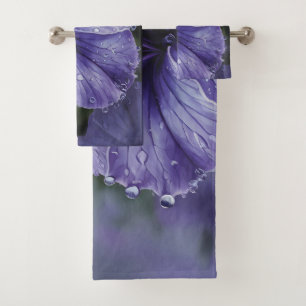 Élégant floral pourpre