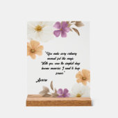 Elegant Floral Romance (Recto)