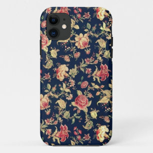 Elegant  Floral Roos iPhone Case