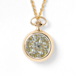 Elegant Floral Roos Petal Pattern Horloge