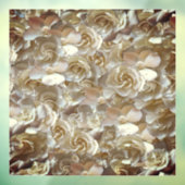 Elegant Floral Roos Petal Pattern Raamsticker (Vel 3)