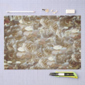 Elegant Floral Roos Petal Pattern Tissuepapier (Craft)