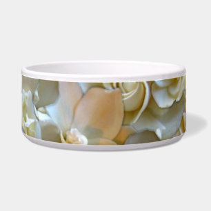 Elegant Floral Roos Petal Pattern Voerbakje