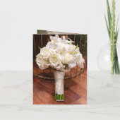 Élégant floral rose entièrement modifiable, carte  (Dos)