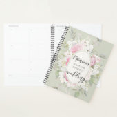 Elegant Floral Rozen & Peonies Wedding Planner (Display)