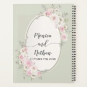 Elegant Floral Rozen & Peonies Wedding Planner (Achterkant)
