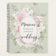 Elegant Floral Rozen & Peonies Wedding Planner