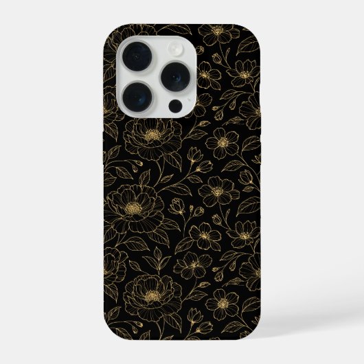 Élégant floral sans couture de luxe (Verso)