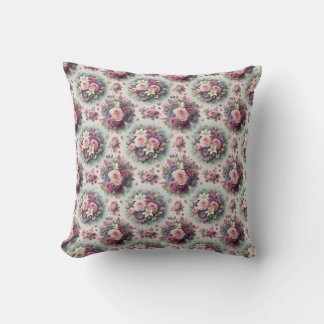 Elegant Floral Sierkussen