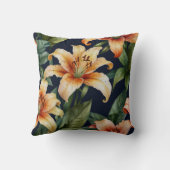 Elegant Floral Sierkussen (Achterkant)