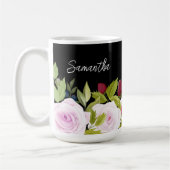Elegant Floral Specialized Koffiemok (Links)