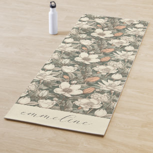 Elegant Floral Specialized Yogamat