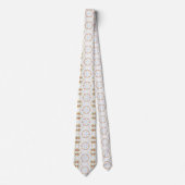 Elegant  Floral Stropdas (Voorkant)