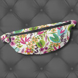 Élégant floral tropical<br><div class="desc">Ce joli tirage ressemble à une vintage impression tropicale florale ! Les parts de rose,  violet,  bleu,  vert,  jaune,  orange,  et plus encore mélangées. Idéal pour les cadeaux ou les produits. Pink Bleu Vert Moderne Vintage Floral Tropical Pack Fanny.</div>