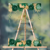 Élégant floral vert Shower de mariage victorien (Neutre)